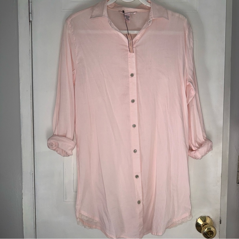 Victoria's Secret Blush Pink Shirt